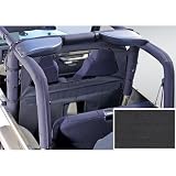Rugged Ridge 13552.35 Diamond Black Roll Bar Curtain by Rugged Ridge