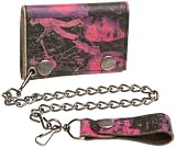 Leather Island Men's Glamour Rock Biker Wallet