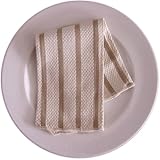 Basketweave Dishcloth - Taupe