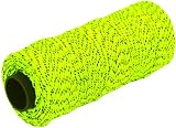MARSHALLTOWN The Premier Line ML613 Mason's Line 500-Foot Neon Green Bonded & Braided Nylon