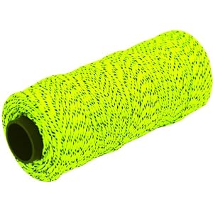 Marshalltown ML613 Mason's Line 500-Foot Yellow and Black Bonded and Braided Nylon by