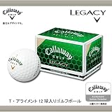 キャロウェイ LEGACY(レガシー) T・アライメント ゴルフボール 1ダース (12個入り)
