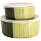 Gold Dust Casserole Dish Set of 2 - Black