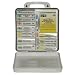 Pac-Kit 5311 24 Unit Weatherproof Plastic Color Coded First Aid Kit, 10" Length x 10-1/2" Width x 3" Height