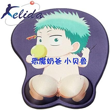 MDM10 Anime Cartoon Beelzebub 3D Big Breast Cosplay Sexy Beauty Silicone Wrist Rest Mouse Pad