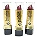 JORDANA 3 BEAUTIFUL # 52 MATTE BERRY LIPSTICK COLLECTION + FREE EARRING