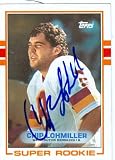 Chip Lohmiller Autographed/Hand Signed Football Card (Washington Redskins) 1989 Topps #251