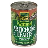 Native Forest Artichoke Hearts, Quartered, 14-Ounce Cans (Pack of 6)
