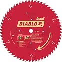Freud D1060X Diablo 10-Inch 60 Tooth ATB Fine Finish Saw Blade with 5/8-Inch Arbor and PermaShield Coating
