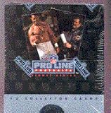 1991 Pro Line Potraits Signet Series NFL Football Cards Unopened Box