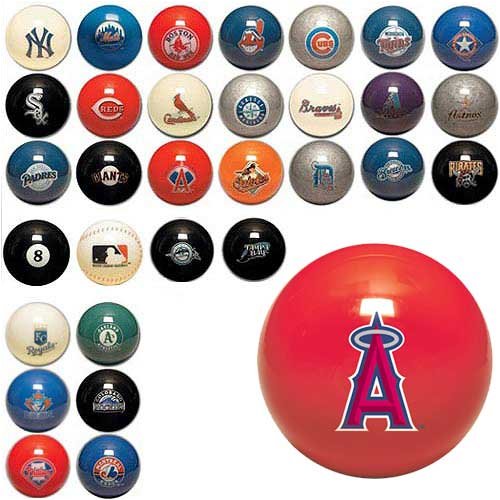 Buy Los Angeles Angels MLB Billiard Balls by Imperial