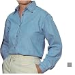 Jerzees Ladies' Long Sleeve Denim Shirt - (0688JE)