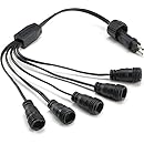 LightHUB 5-Way Transformer Splitter Cable, (1- pack), DL5TFSPLIT1PK
