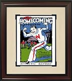 Wisconsin Badgers vs Michigan Wolverines Vintage Program Art (Framed) - 1925
