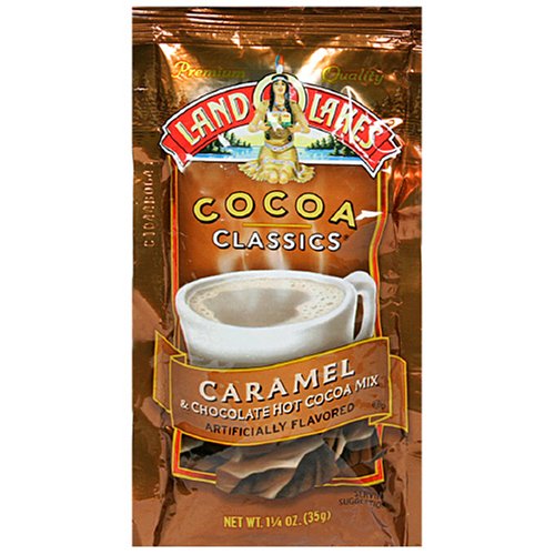 Land O Lakes Cocoa Classics Chocolate and Caramel Hot Cocoa Mix, 1.25-Ounce Packets (Pack of 72)
