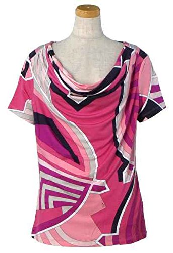 Emilio Pucci エミリオ・プッチ レディースカットソー ピンク 37RN85 [並行輸入品]