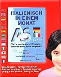 Italienisch in einem Monat, CD-ROM Die Lernsoftware mit System ... Schneller lernen! Nichts vergessen ... F�r Windows 98/2000/XP/VISTA - 