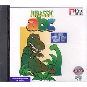 Jurassic ABC - Multimedia Dinosaur & Animal Coloring Book