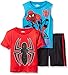 Marvel Boys' Spiderman 3 Piece Short Set