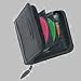 Case Logic KSR 32 - Wallet for CD/DVD discs - 32 discs - koskin - black