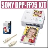 Sony DPP-FP75 Picture Station Digital Photo Printer w/ 3.5-Inch LCD Display + Accessory Kit
