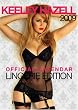 Official Keeley Hazell Lingerie Edition A3 Calendar 2009 (contains nudity)