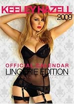 Keeley Hazell Lingerie Edit A3 Cal 2009