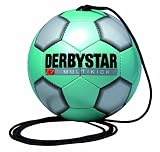 DERBYSTAR MULTIKICK - Ballon dentraînement pour gardien de but - vert / argent / Noir - 5