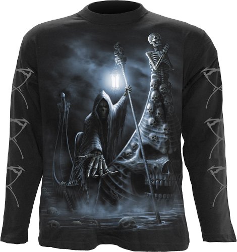 Spiral - Mens - LIVE NOW PAY LATER - Longsleeve T-Shirt Black