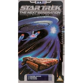 Star Trek The Next Generation - Vol. 5.2 - Silicon Avatar / Disaster / The Game [VHS]