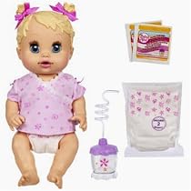 Hasbro Baby Alive Sip 'N Slurp Caucasian Doll
