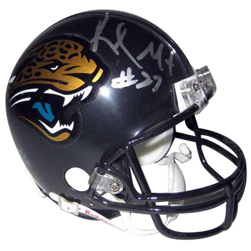 Rashean Mathis Autographed Jacksonville Jaguars Mini Helmet