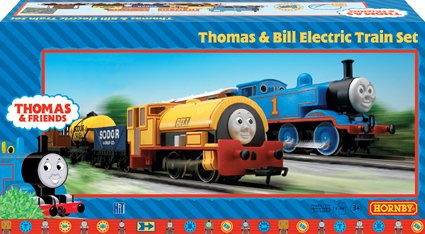 Childrens Toyshop  Third Party New : Hornby Thomas & Friends (Electric) - Thomas & Bill Electric Train Set