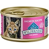 Blue Buffalo Cat Kitten Salmon Wet Cat Food, Pack of 24