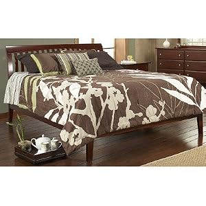 Modus NP-XXXX Newport Platform Bed in Cordovan Size: Queen