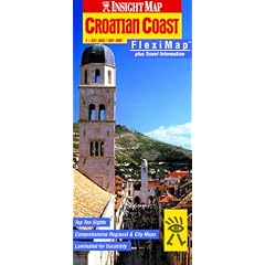 Croatian Coast Insight Fleximap (Insight Flexi Map)