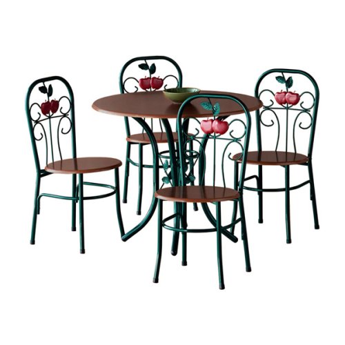 Double Apple Dining Set - Honey Pine