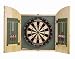 Sportcraft Challenge Cup Bristle Dartboard with Cabinet