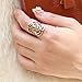 Brand New Amazing Jewelry Fashion Women Rings Rose Gold Plated Stainless Steel Finger Band Wedding Ring, Comfort Fit Size US Size 5-9