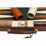 Backgammon Leather Burgundy