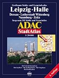 ADAC Stadtatlanten, Großraum Städte- und Gemeindeatlas Leipzig, Halle