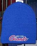 New York Giants Blue Beanie Skull Cap Hat No Cuff