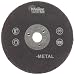 Weiler Tiger 1/4" Arbor, 0.035" Thickness, 2"Diameter, A60T Grit, Small Type 1 Reinforced Cut-Off Wheel