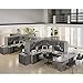 BUSH BUSINESS FURNITURE WC14548 Furniture Series A 48W Desk in Pewter and White Spectrum