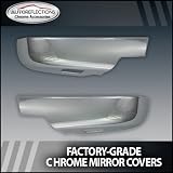 2007-2012 GMC Yukon XL Chrome Mirror Covers (Lower Half)