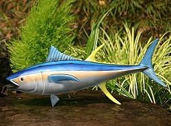 Taxidermy 12" Fiberglass Yellow Fin Tuna Wall Mount