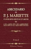 Review Adamant Media Corporation  / Abecedario de P. J. Mariette et autres notes inédites de cet amateur sur les arts et les artistes: Ouvrage publié ... par MM. Ph. de Chennevières et A. de Montaiglon. Tome 1. A - Col
