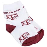 Texas A&M Aggies White Infant Bootie Socks