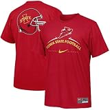 Nike Iowa State Cyclones Red 2008 Practice T-shirt