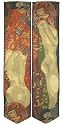 Water Serpents II Woven Silk bookmark